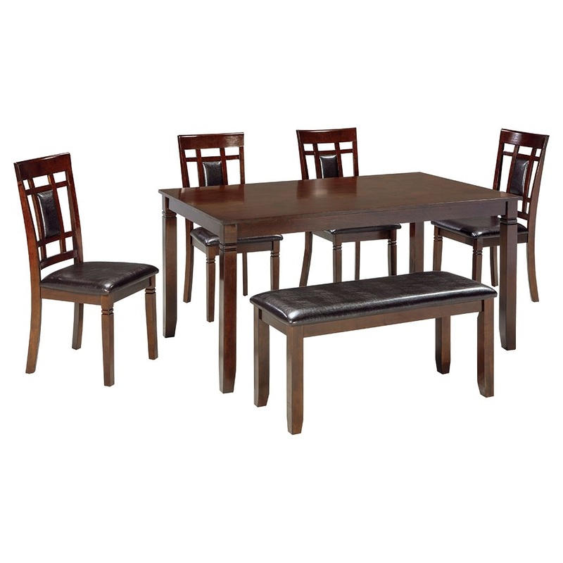 Bennox – Brown – Dining Room Table Set (Set of 6)