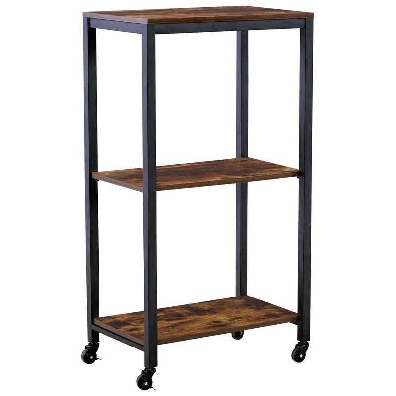 Bevinfield – Brown / Black – Bar Cart