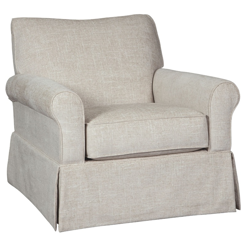 Searcy – Quartz – Swivel Glider Accent Chair
