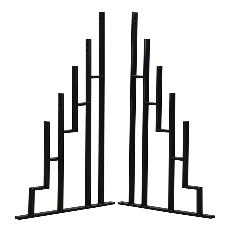 Vintage Series – Metal Day Bed Rack – Black