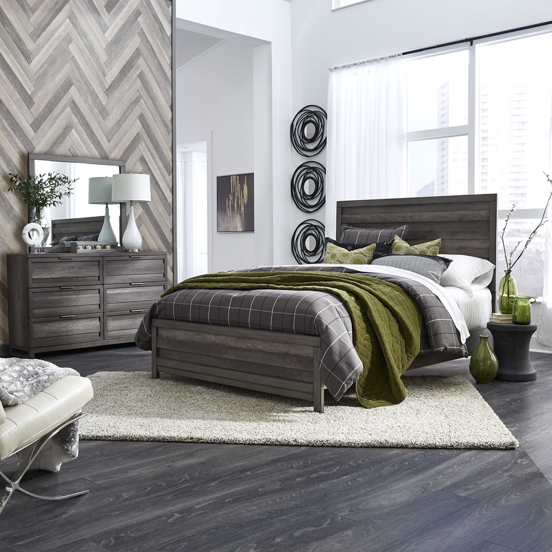 Tanners Creek – Panel Bed, Dresser & Mirror