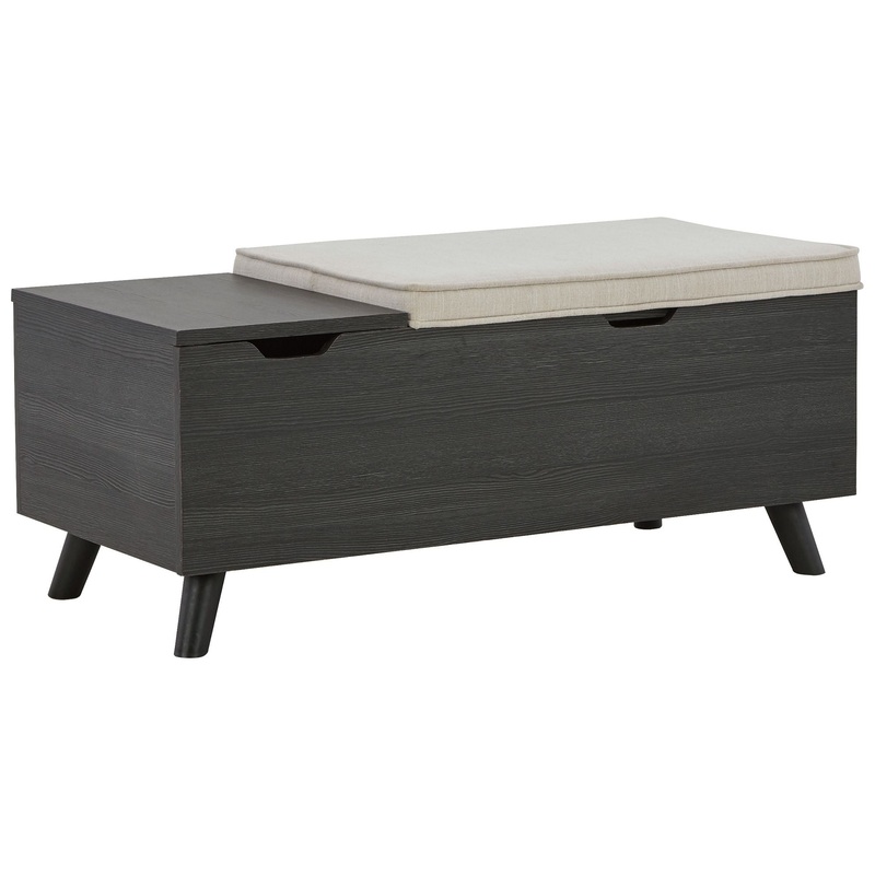 Yarlow – Dark Gray – Storage Bench