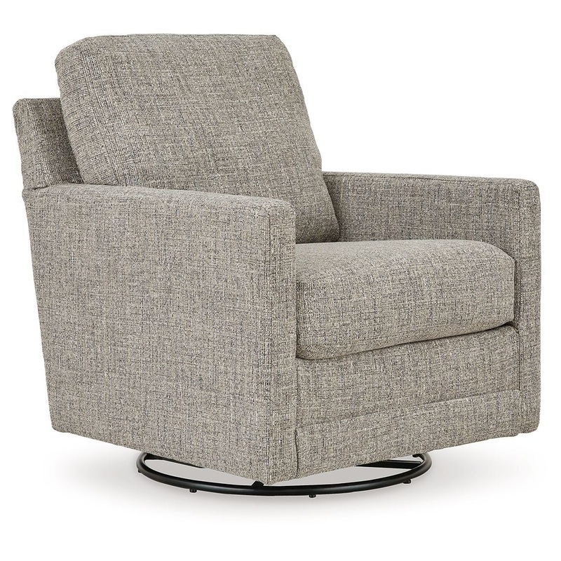 Bralynn – Linen – Swivel Glider Accent Chair