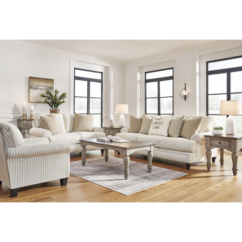 Valerani – Sandstone – Sofa, Loveseat, Accent Chair