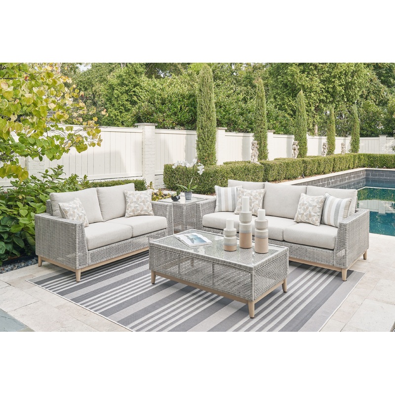 Seton Creek – Gray – 4 Pc. – Lounge Set