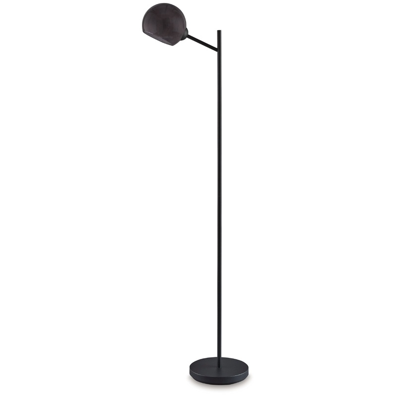 Abanson – Black – Metal Floor Lamp