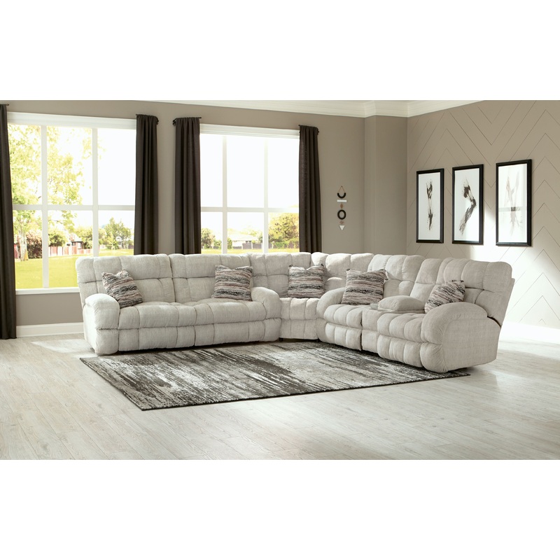 Ashland – Reclining Sectional With 4 Lay Flat Reclining Seats