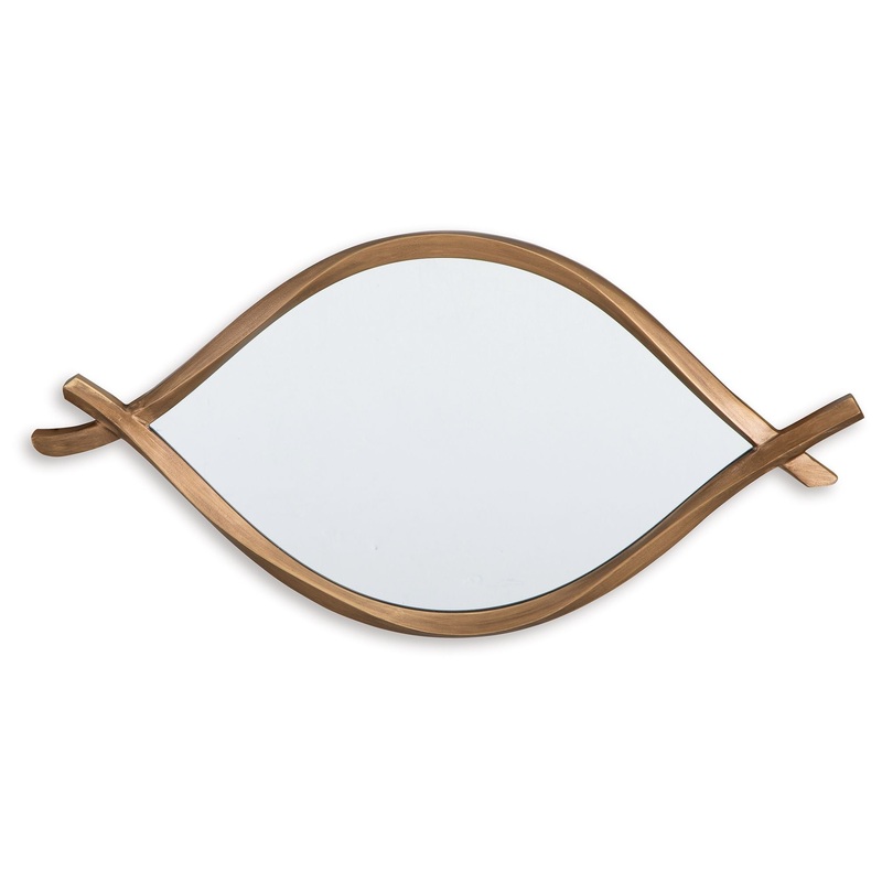 Bartner – Antique Gold Finish – Accent Mirror