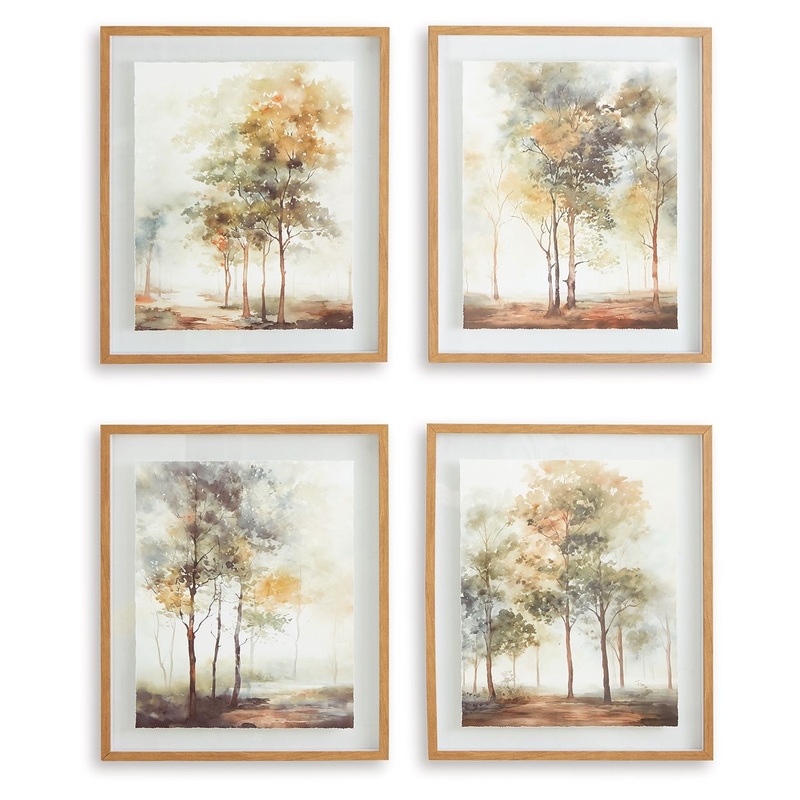 Bryneford – Multi – Wall Art Set (Set of 4)