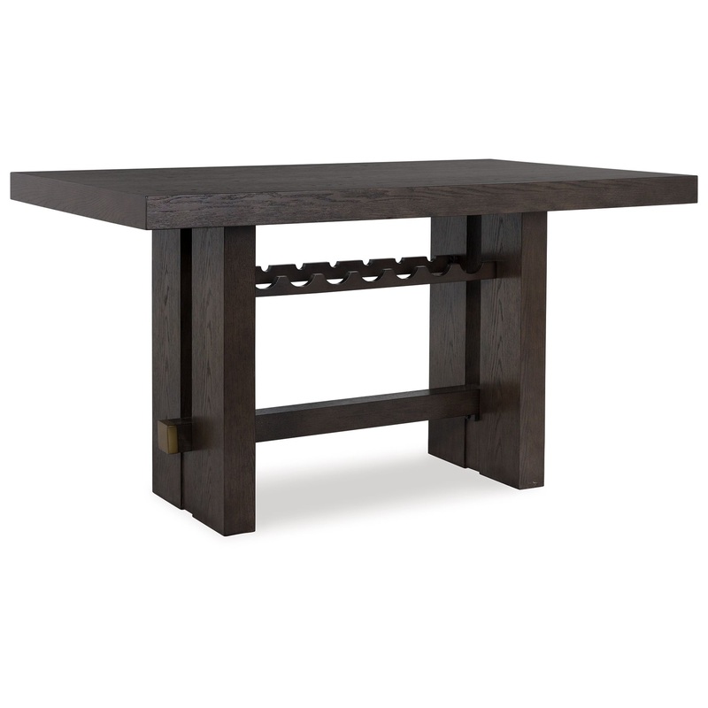 Burkhaus – Dark Brown – Rectangular Dining Room Counter Table