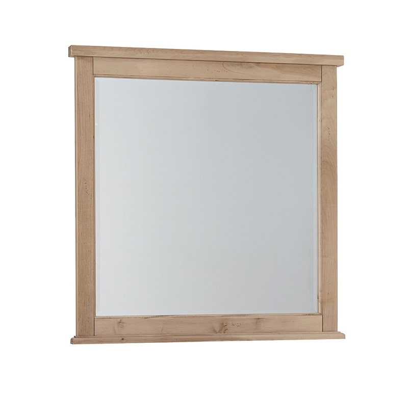 Woodbridge – Landscaped Mirror With Beveled Glass – Clear Maple