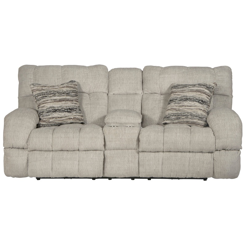 Ashland – Lay Flat Reclining Console Loveseat