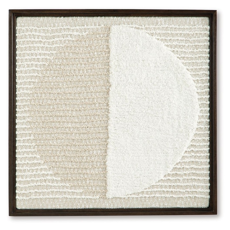 Bachard – Tan / White – Wall Decor
