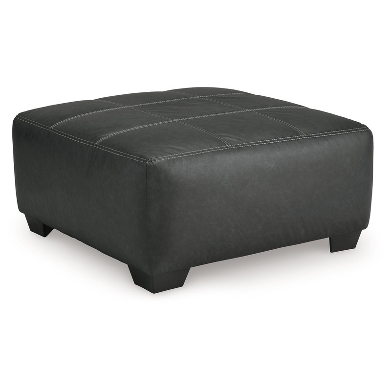 Brixley Pier – Graphite – Oversized Accent Ottoman