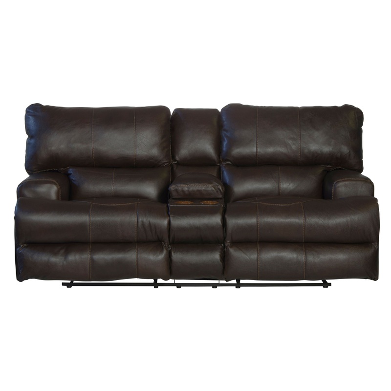 Wembley – Lay Flat Reclining Console Loveseat