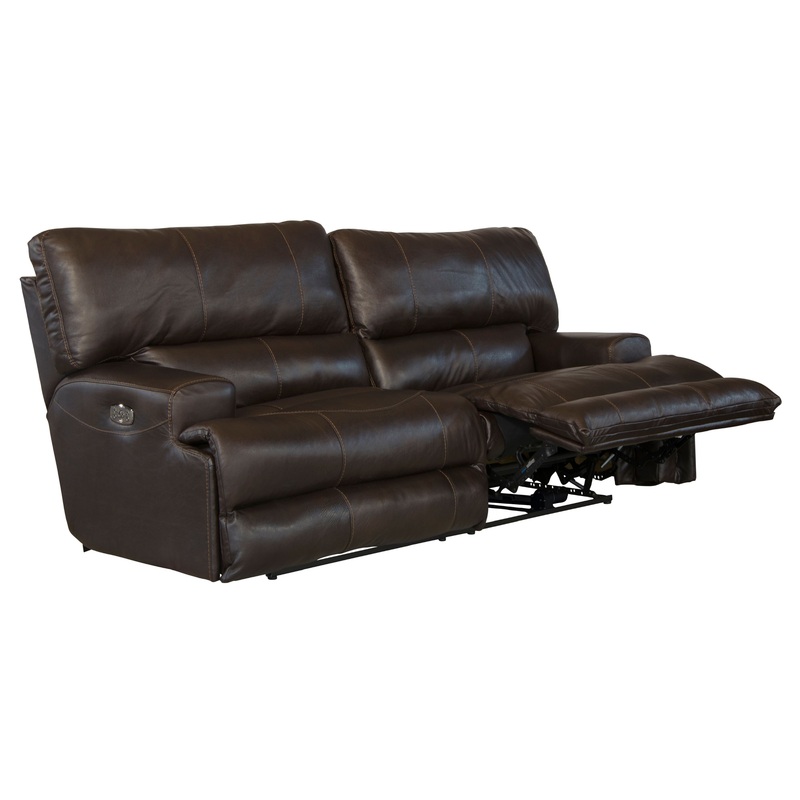 Wembley – Power Headrest With Lumbar Lay Flat Reclining Sofa