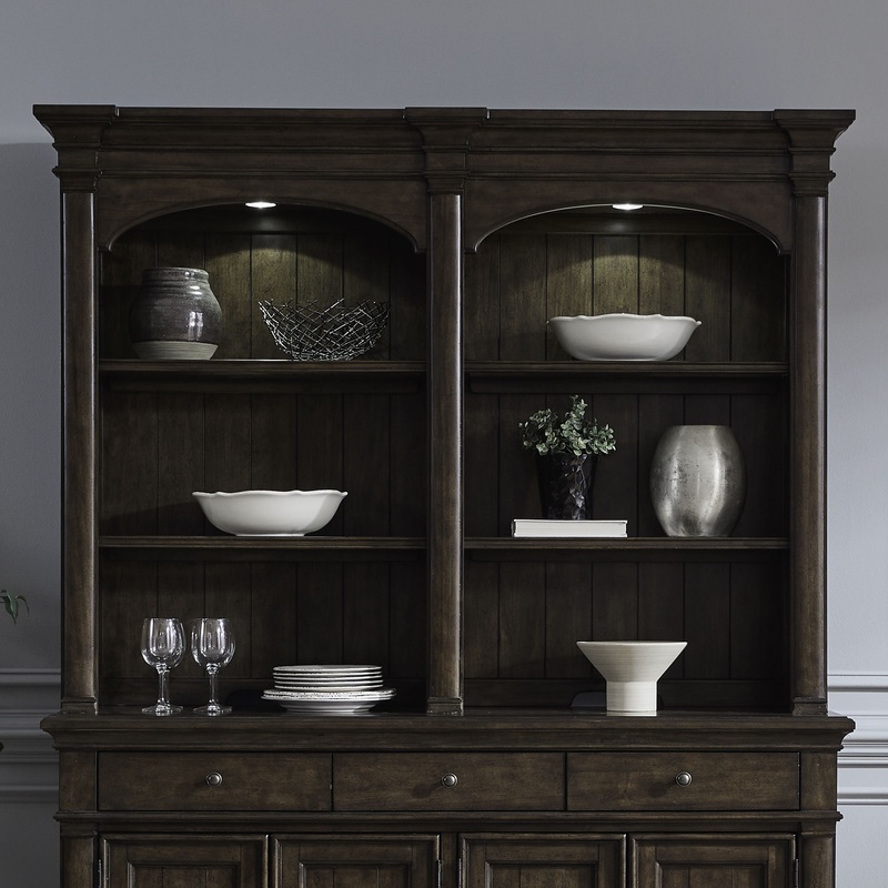 Arden Road – Buffet Hutch – Satin Cherry