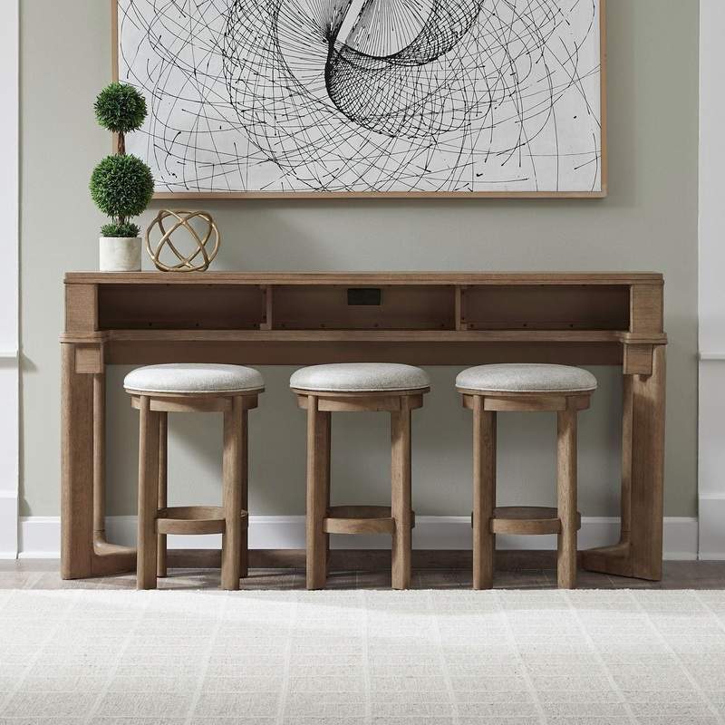 Ballentine – 4 Piece Bar Set – Brown