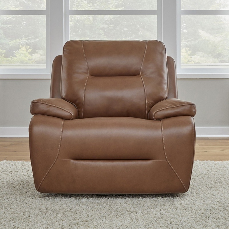 Cameron – Swivel Glider Recliner P3 – Saddle – Dakota Saddle Leather