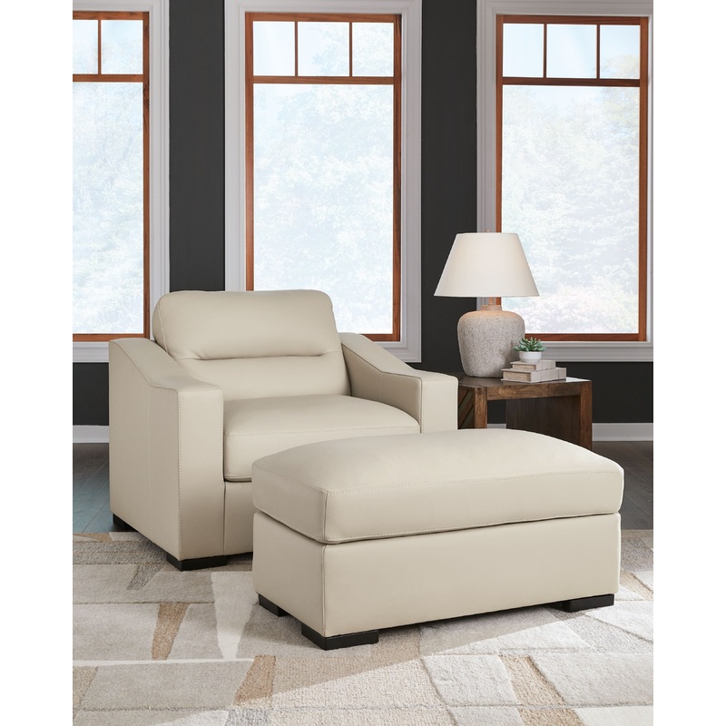 Treasure Trove – Almond – 2 Pc. – Chair And A Half, Ottoman