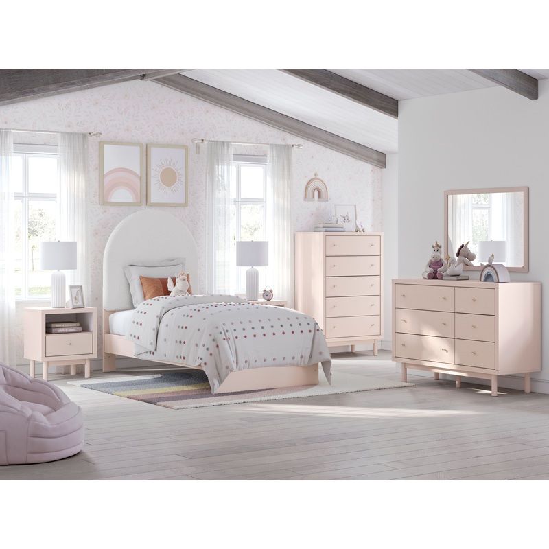 Wistenpine – Upholstered Panel Bedroom Set