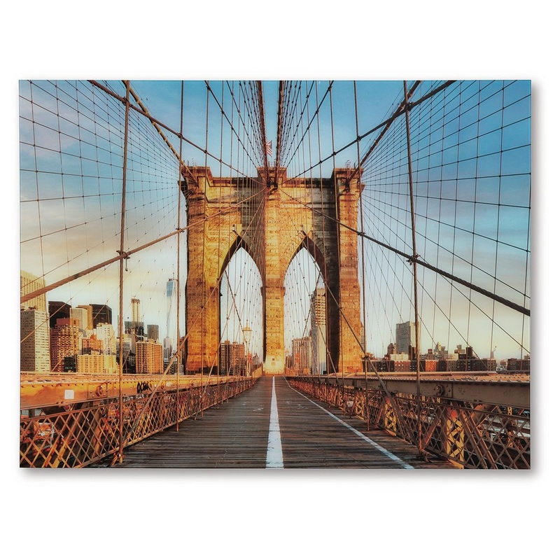 Shayward – Blue / Amber – Wall Art