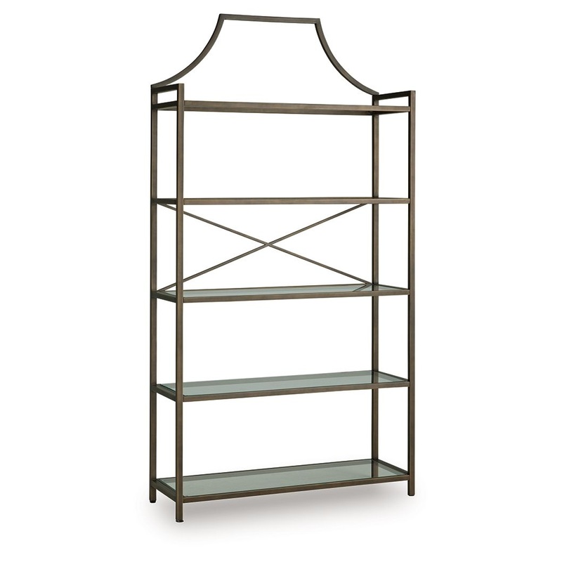 Bernonly – Antique Bronze Finish – Bookcase