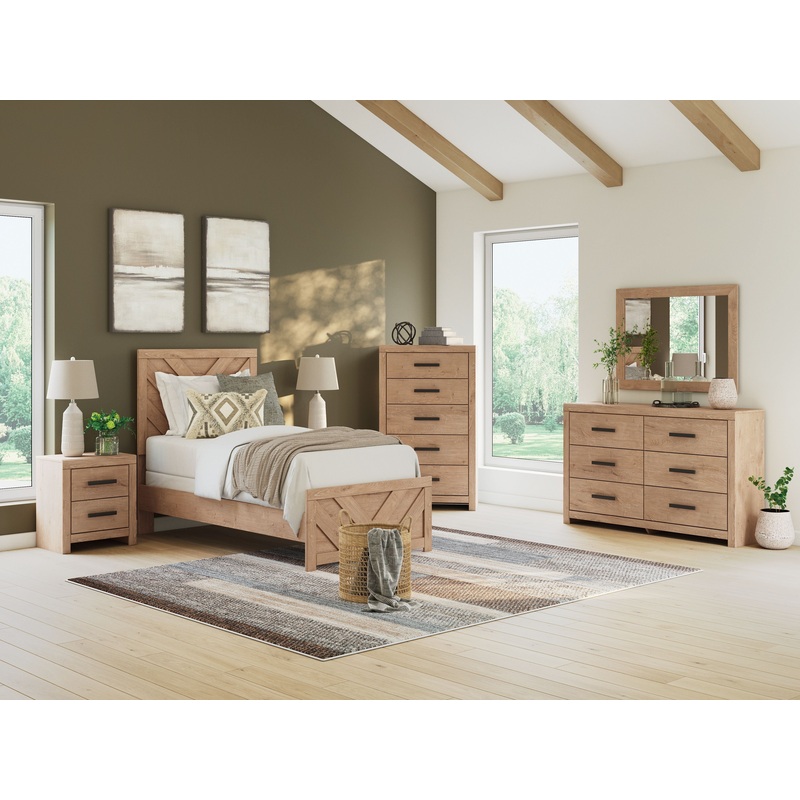 Sanginlane – Panel Bedroom Set