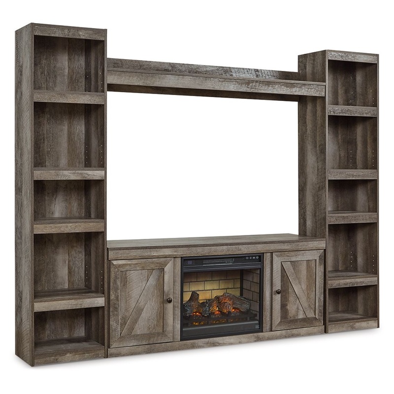 Wynnlow – Entertainment Center With 60″ TV Stand