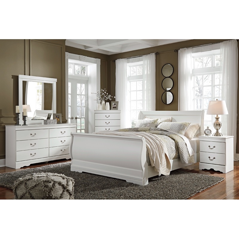 Anarasia – Sleigh Bed Set