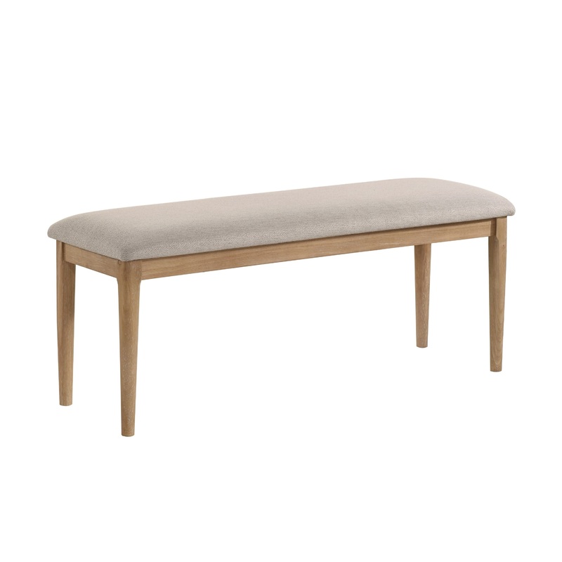Arden – Bench – Light Brown / Gray