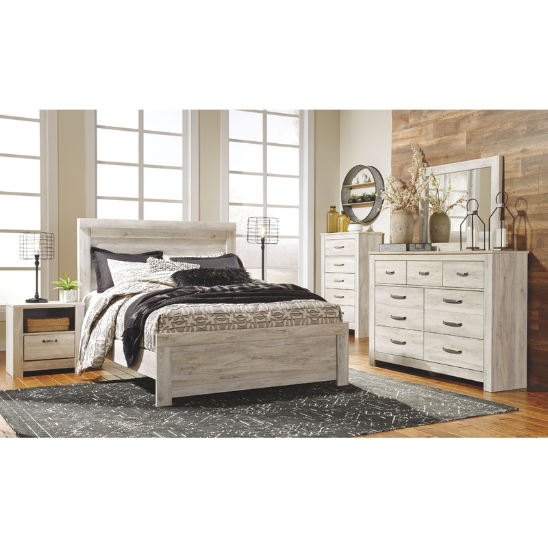 Bellaby – Dresser, Mirror, Panel Bed Set