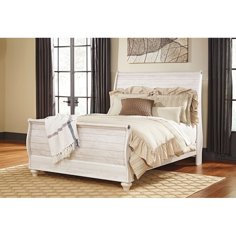 Willowton – Sleigh Bed