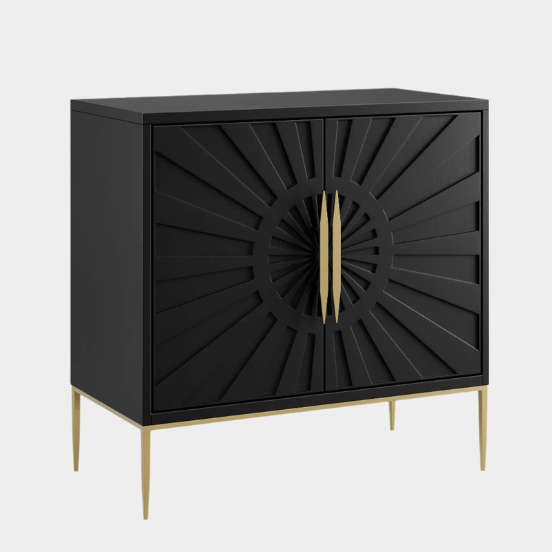 Awaken 35″ Accent Cabinet in Black