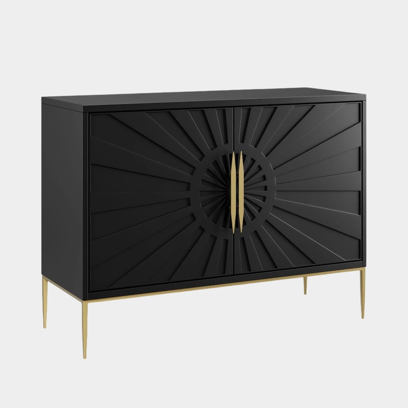 Awaken 47″ Accent Cabinet in Black