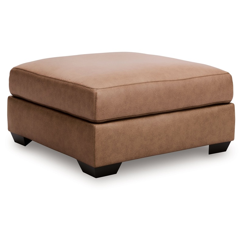 WillowBend – Caramel – Oversized Accent Ottoman