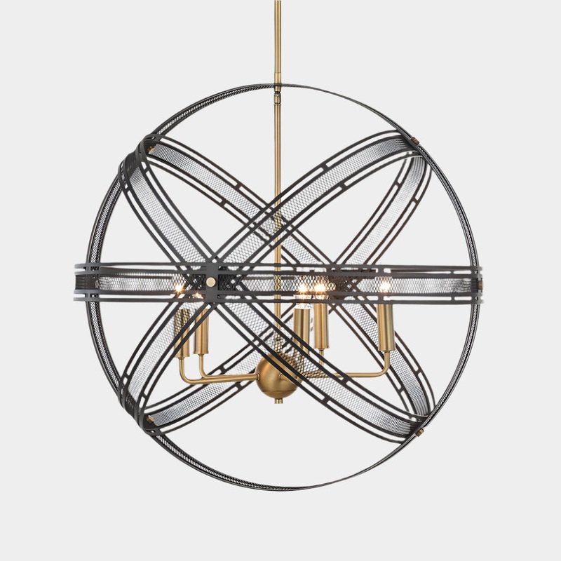 Spherical, 5 Lt Pendant