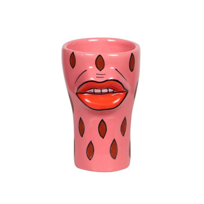 Velma ‘Sultry’ Ceramic Glasses – Set of 4