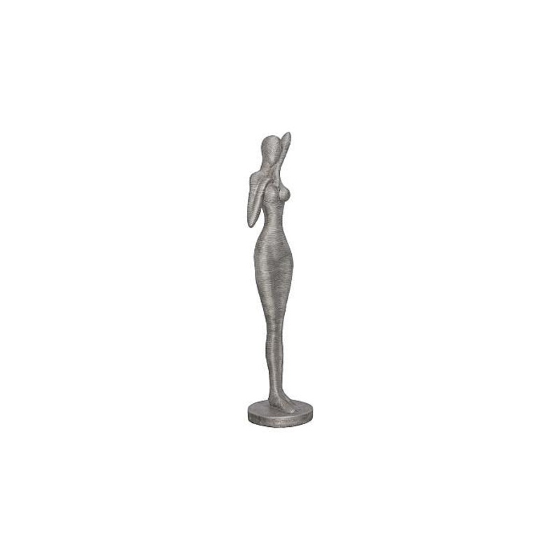 Admiring Standing Sculpture, Aluminum