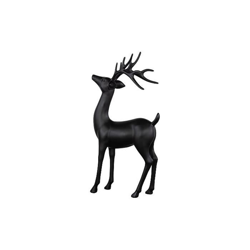 Standing Reindeer, Black