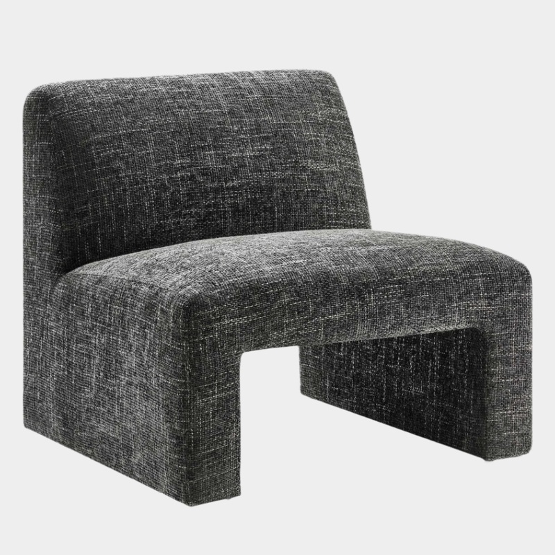 Amita Chenille Upholstered Accent Chair