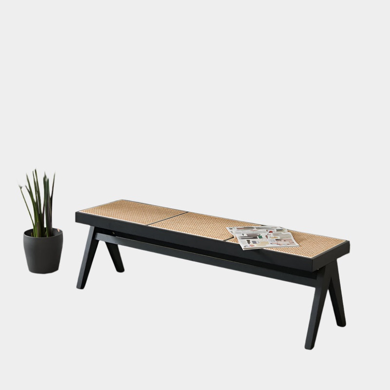 CAPELA – Black Wood Bench