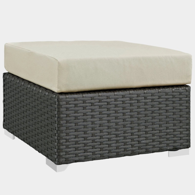 Sojourn Outdoor Patio Sunbrella Ottoman