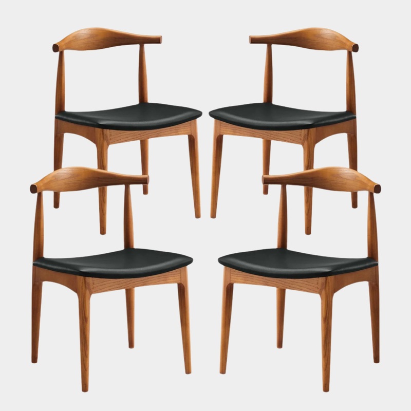 Tracy Dining Chairs Wood Set of 4