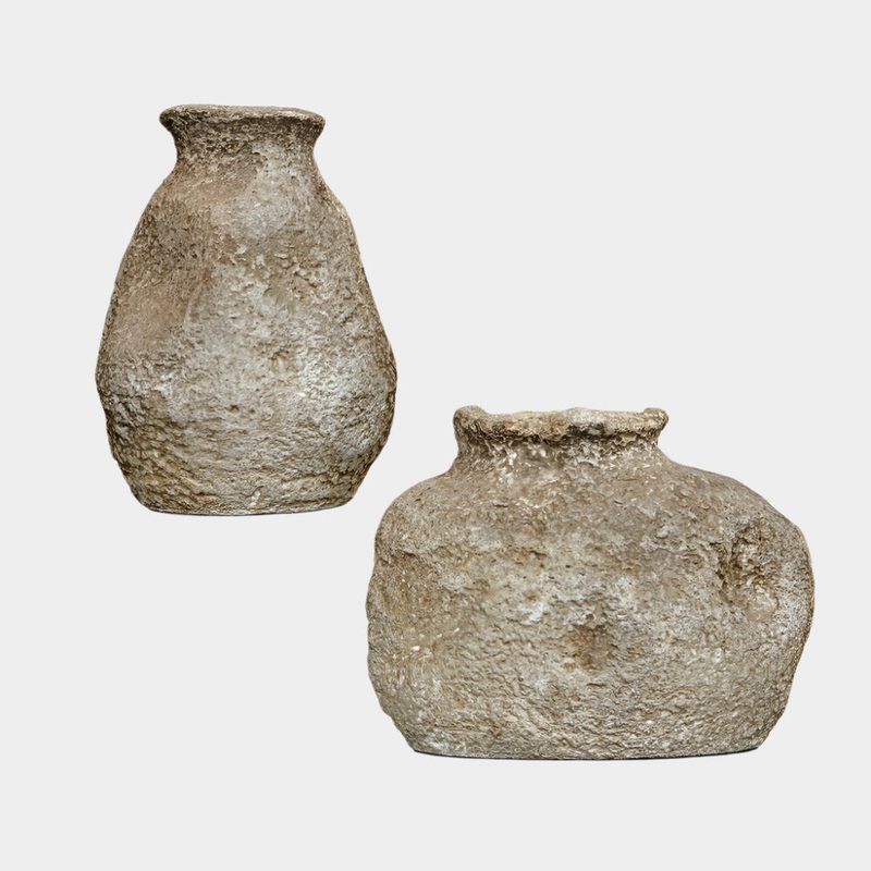 Ancient Echos Outdoor Vases, S/2