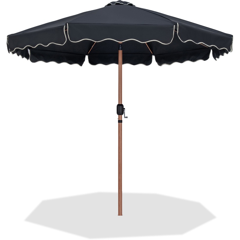 Amalfi Water Resistant Fabric And Aluminum Patio Umbrella