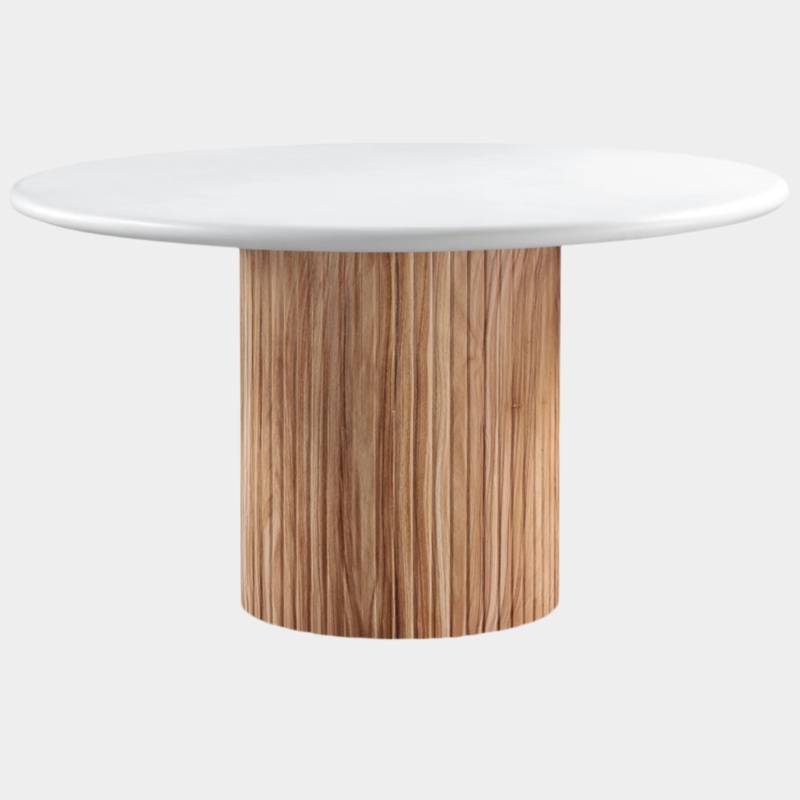 Sanremo 53″ Finished Concrete Indoor/Outdoor Dining Table