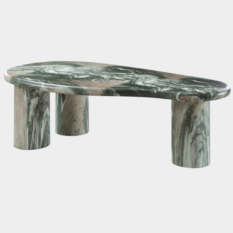 Sassari Marble Finish Indoor / Outdoor Concrete Coffee Table