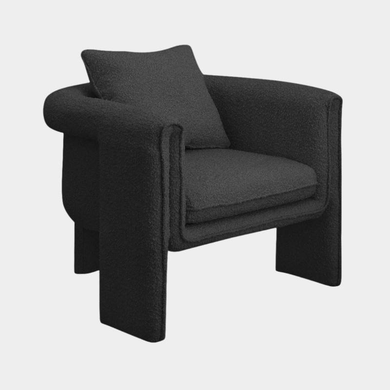 Stylus Boucle Accent Chair