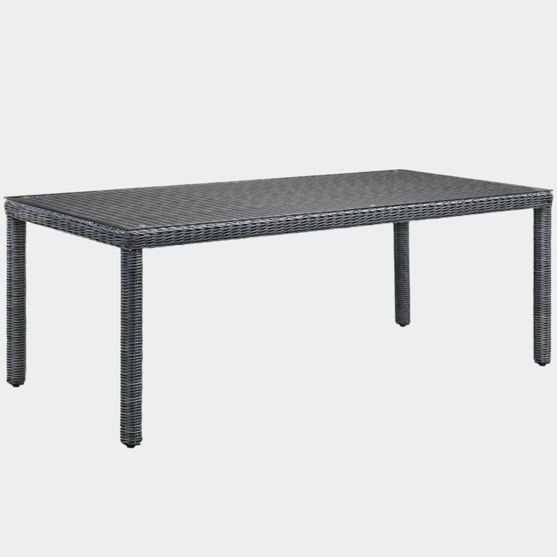 Summon 83″ Outdoor Patio Dining Table